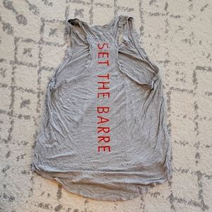 Barre workout tank